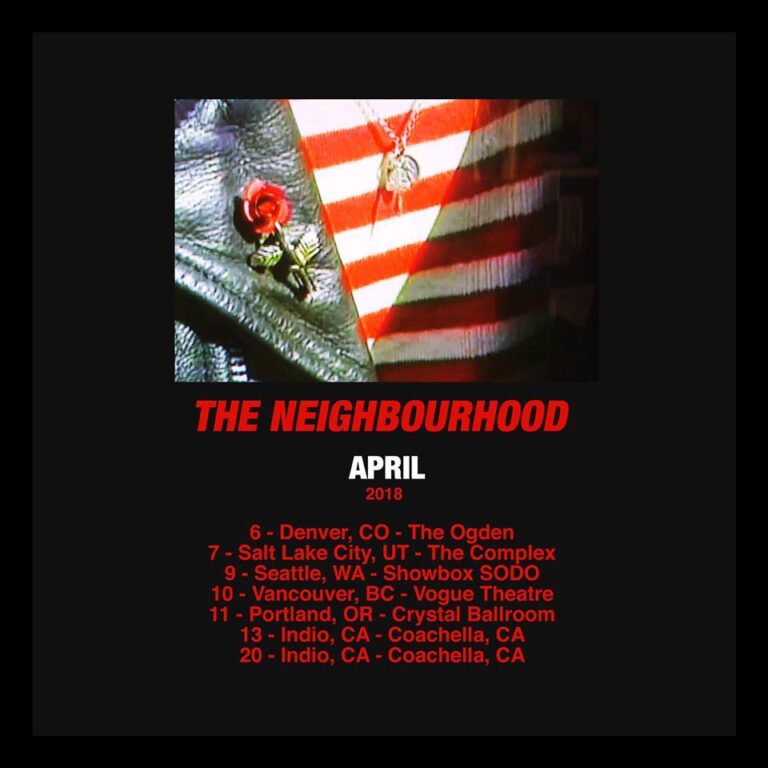 The Neighborhood Announces Spring/Summer Tour