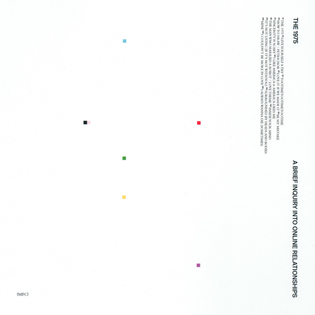 ALBUM REVIEW:  The 1975 // A Brief Inquiry Into Online Relationships