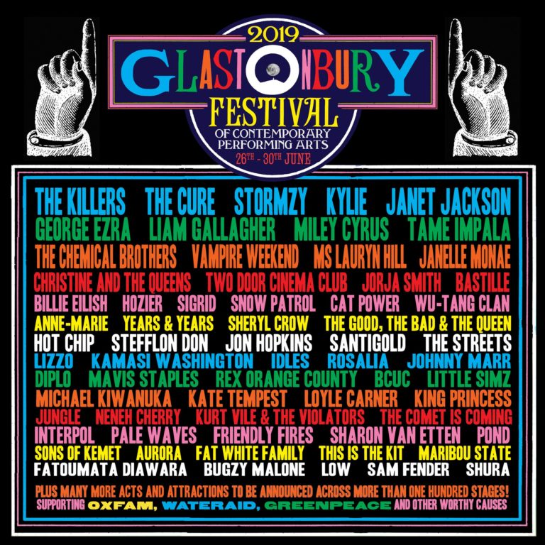 The Killers and The Cure Announced As Final Glastonbury Headliners