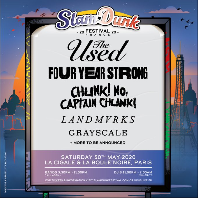 Slam Dunk Announce New Festival In France