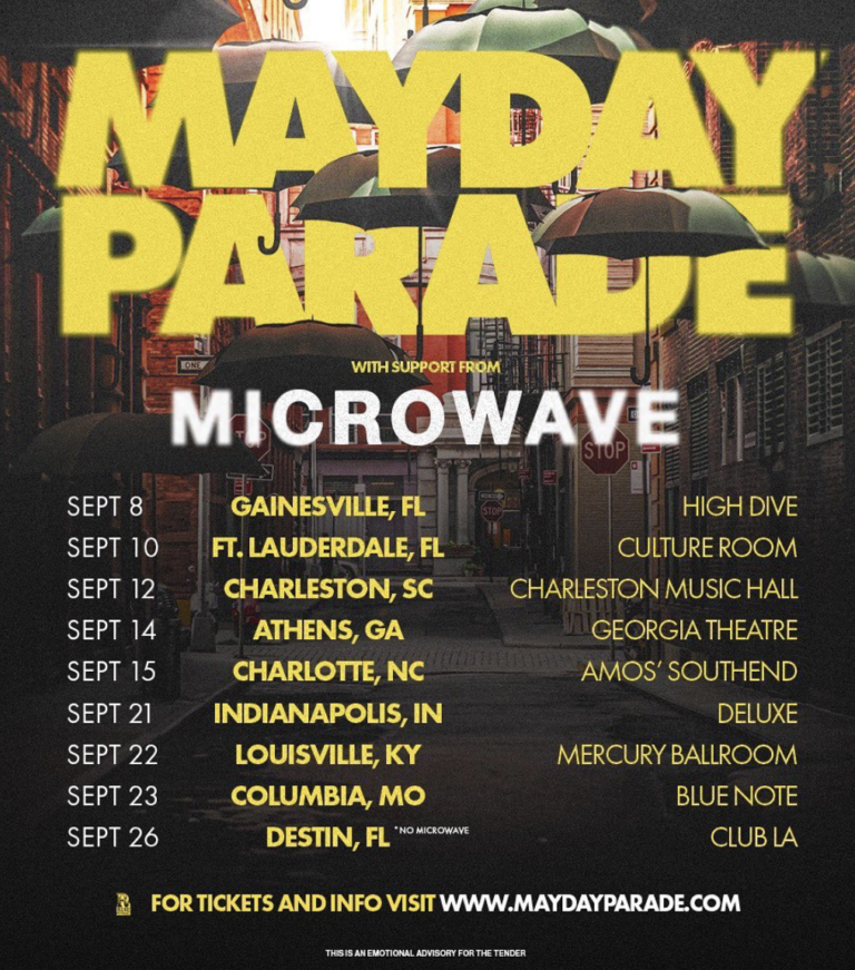 Mayday Parade hitting the road for mini tour this fall with Microwave