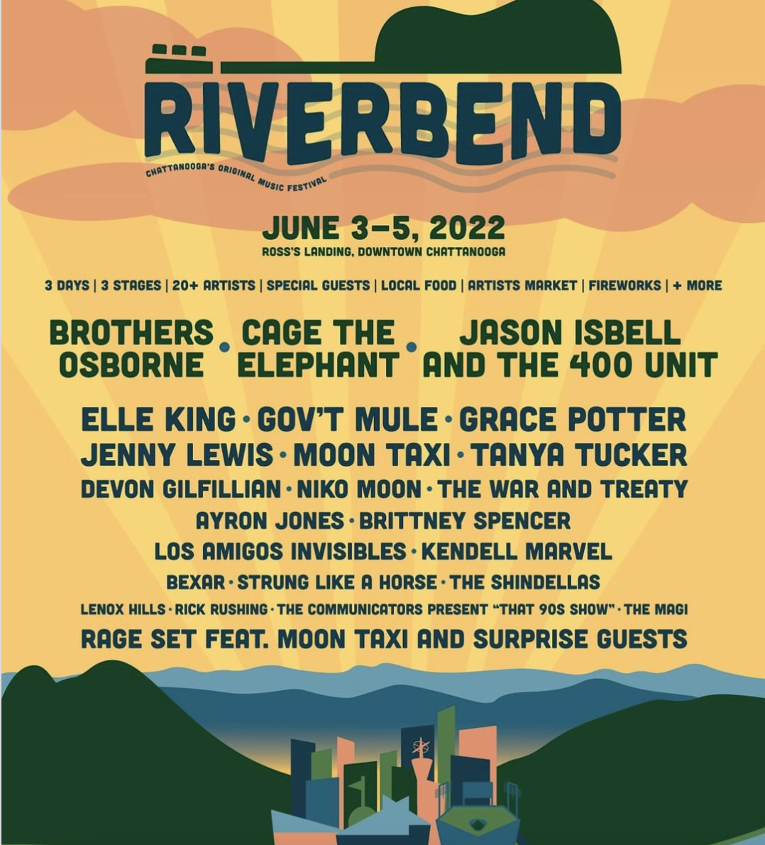 Riverbend announces first festival lineup since 2019 » // MELODIC Magazine