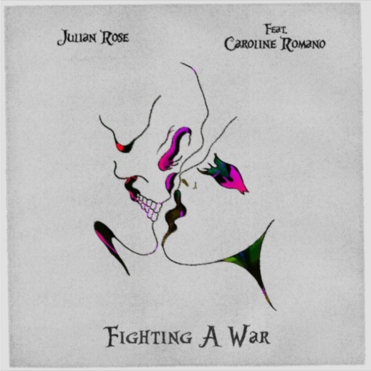 Julian Rose teams up with Caroline Romano for icy “Fighting a War”