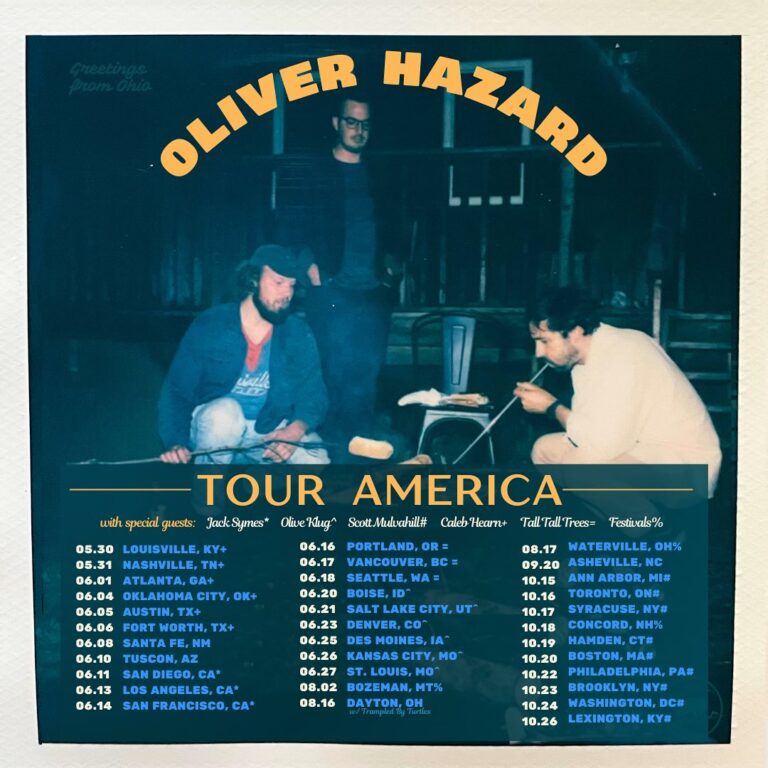 Oliver Hazard Touring America with Caleb Hearn