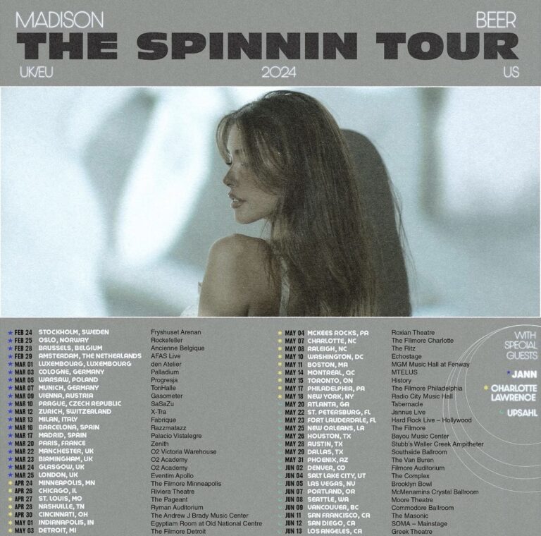 Madison Beer is Bringing The Spinnin Tour To North America