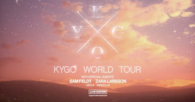 Kygo Announces Part I of World Tour