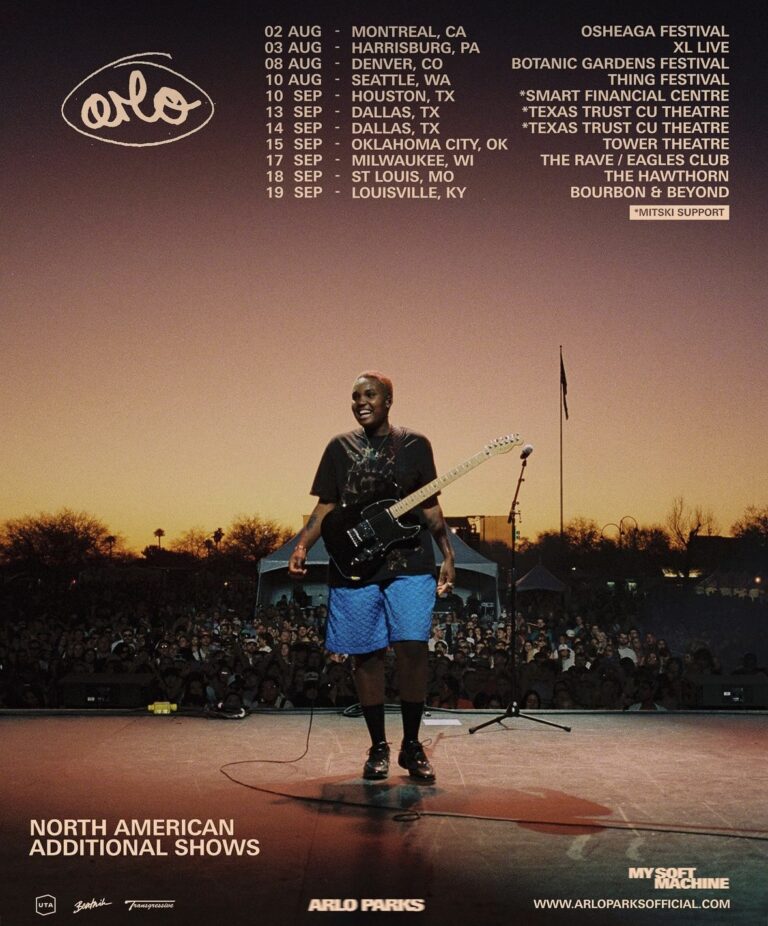 Arlo Parks announces additional North American dates on the ‘SOFT MACHINE’ tour