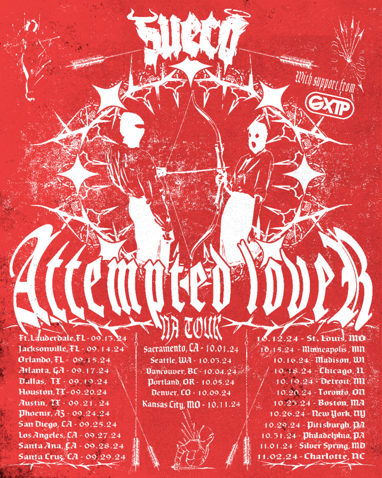 Sueco To Head Out On Attempted Lover North American Tour