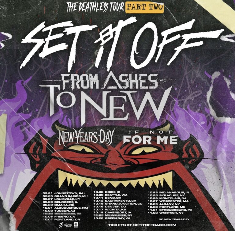 Set It Off Announces ‘The Deathless Tour Part Two’