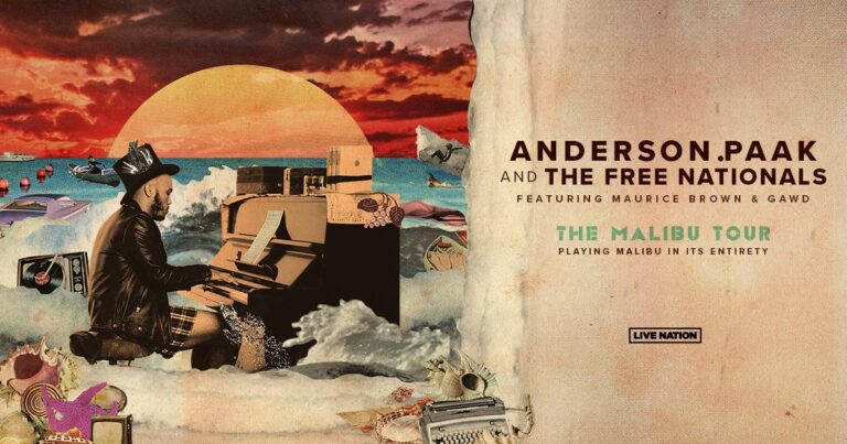 Anderson .Paak to Play His 2016 Album ,”Malibu”, On Fall Tour