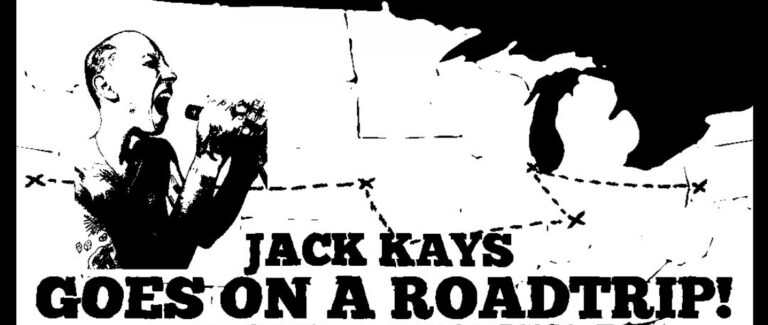 Jack Kays Goes on a Roadtrip, coming through the US this fall!