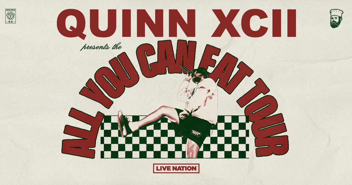 Quinn XCII announces opening act for the All You Can Eat Tour