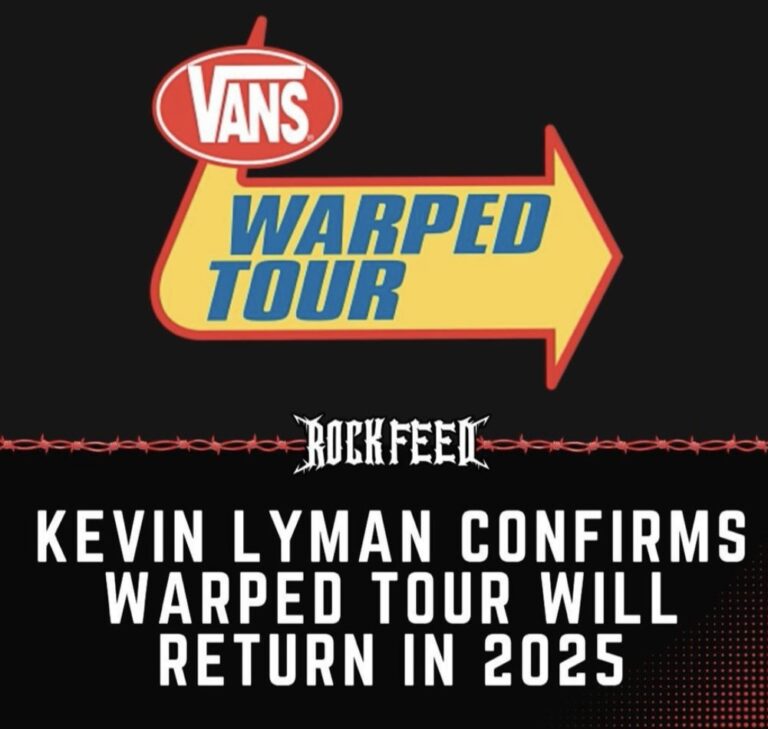 Warped Tour set to make a comeback in 2025