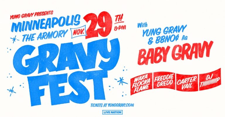 Yung Gravy brings special guests to his hometown this November with ‘Gravy Fest’