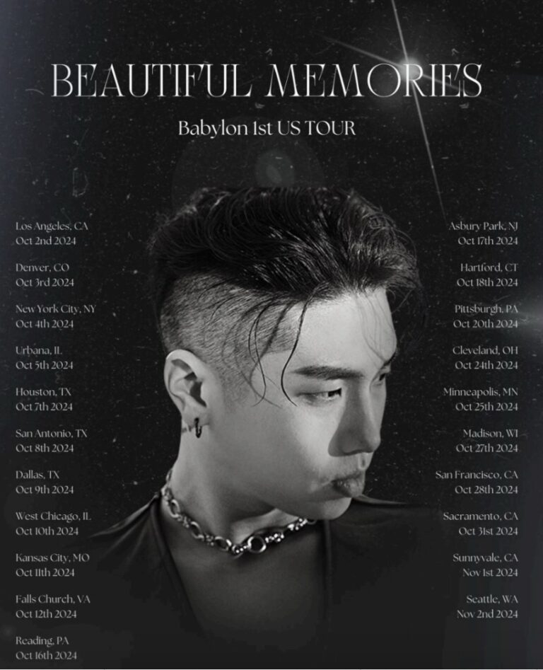 Babylon announces his 1st US Tour, ‘Beautiful Memories’