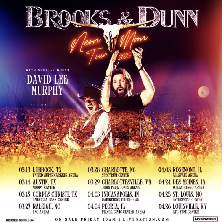 Brooks & Dunn announces the first leg of the ‘Neon Moon Tour’