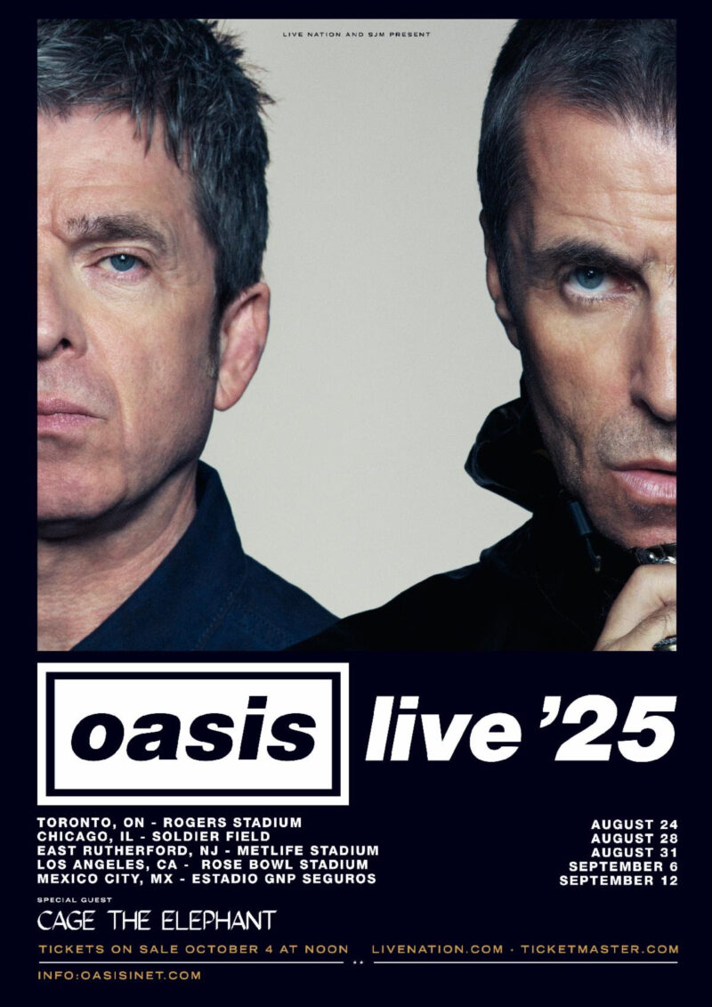 Oasis announces North American dates to 2025 Tour » // MELODIC Magazine