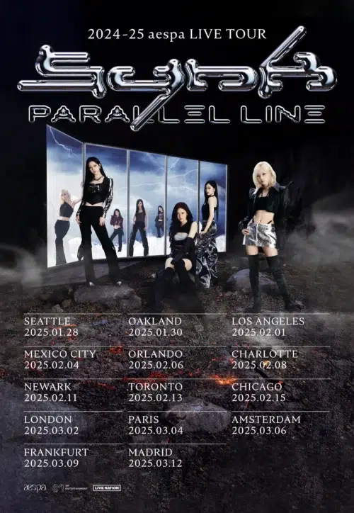 aespa’s Parallel Line Tour takes over North America and Europe early