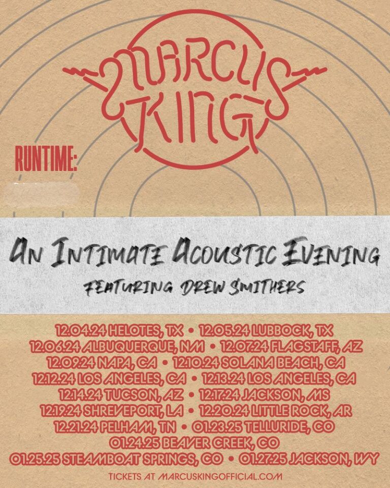 Marcus King adds additional dates to ‘An Intimate Acoustic Evening’