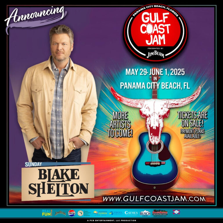 Gulf Coast Jam announces lineup for 13th annual Country on The Coast festival