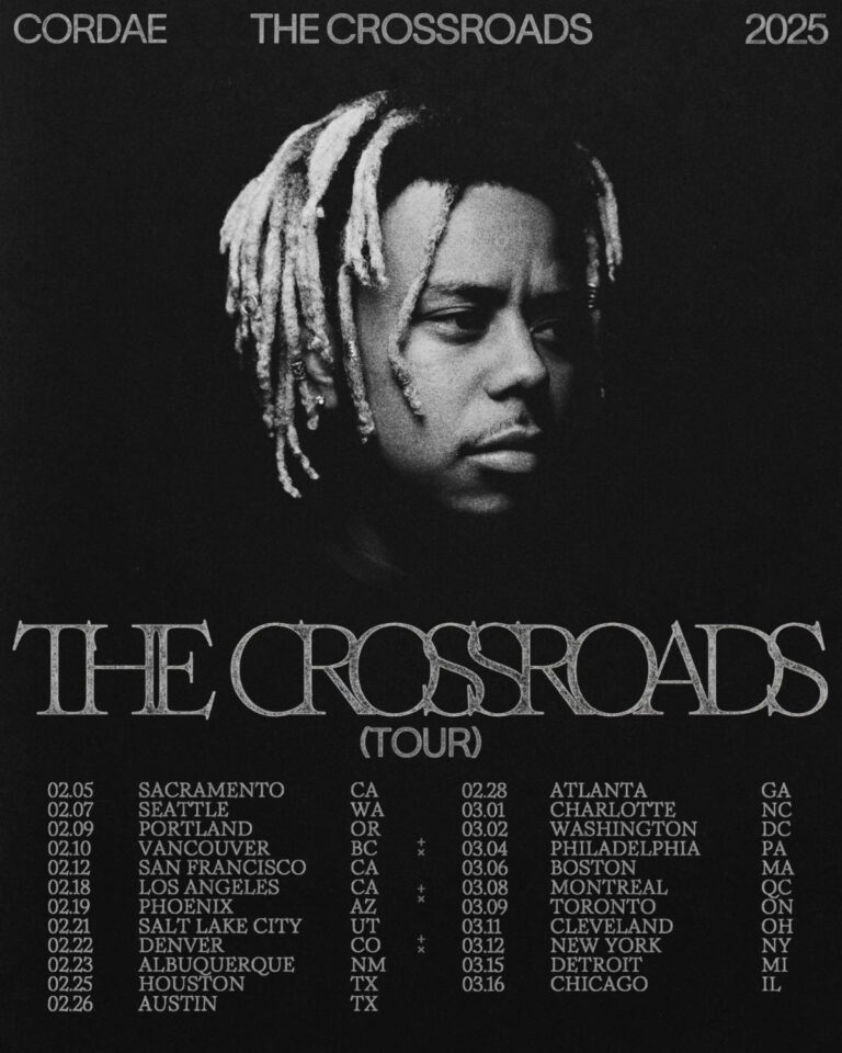 Cordae takes The Crossroads Tour across North America