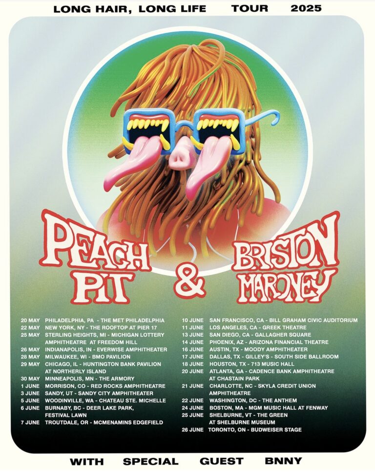 Peach Pit and Briston Maroney are hitting the road together on the ‘Long Hair, Long Life Tour’