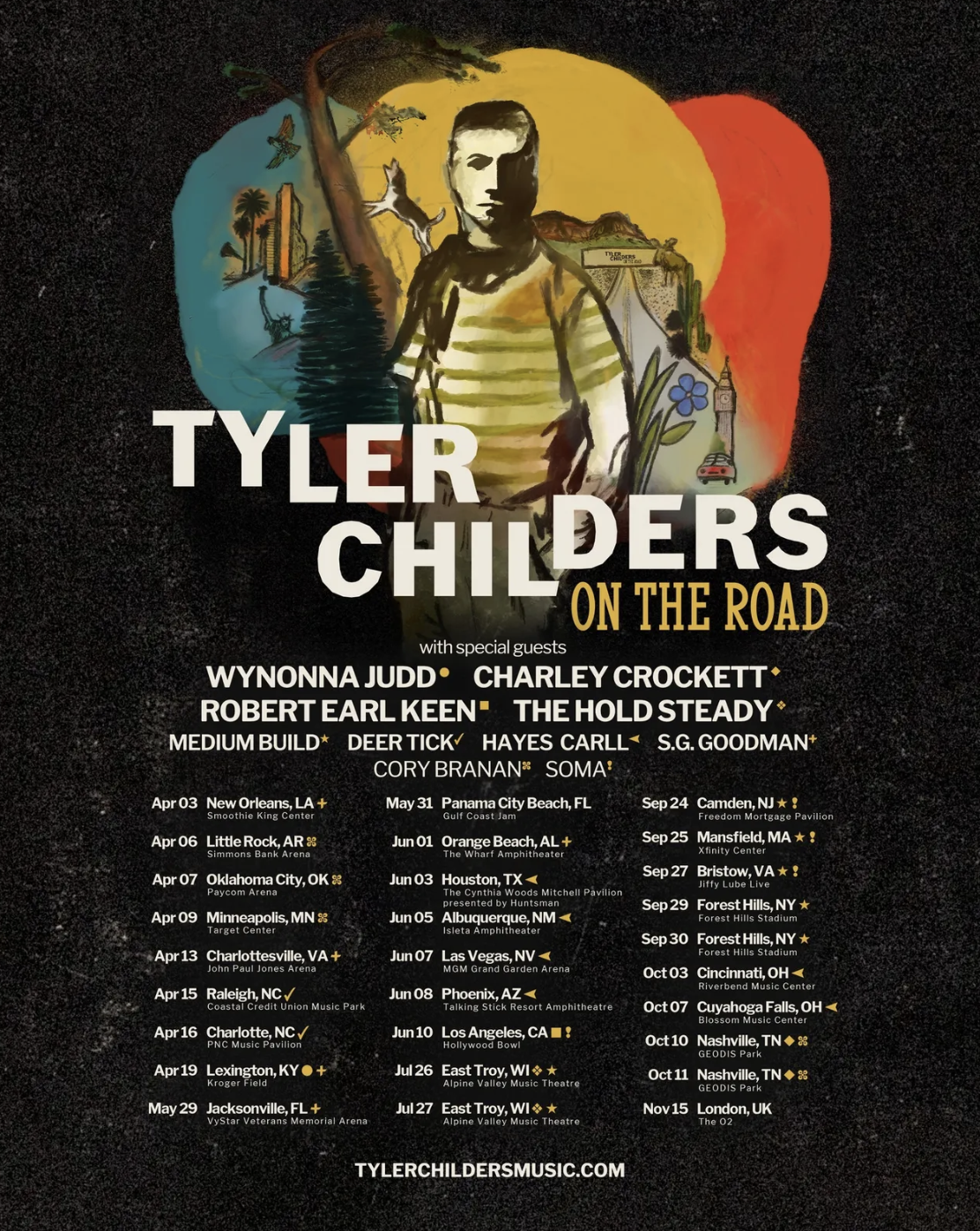 Tyler Childers announces monumental 2025 tour