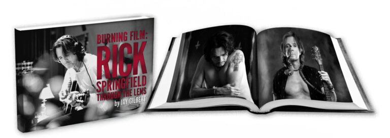 Rick Springfield’s longtime photographer is set to release ‘Burning Film: Rick Springfield Through the Lens’