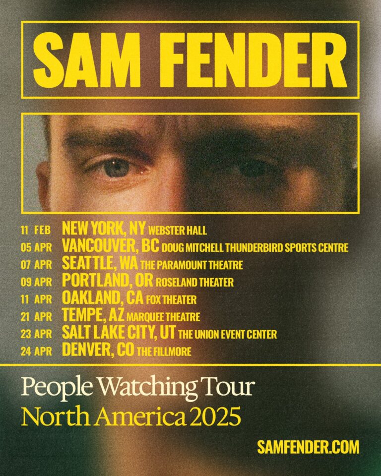 Sam Fender brings upcoming ‘People Watching’ album live to North America this spring