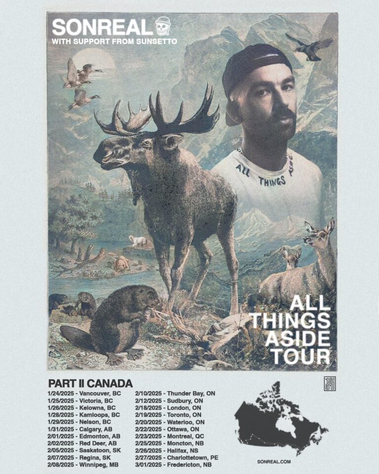 SonReal brings ‘All Things Aside Tour’ to Canada this Spring