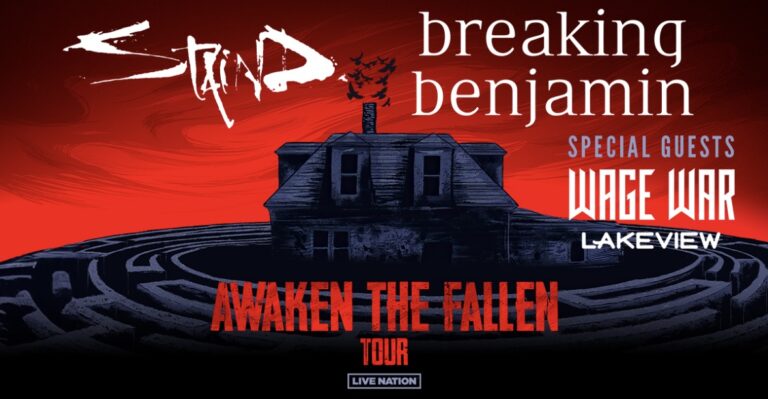 Breaking Benjamin and Staind are hitting the road together in 2025 for the ‘Awaken The Fallen Tour’