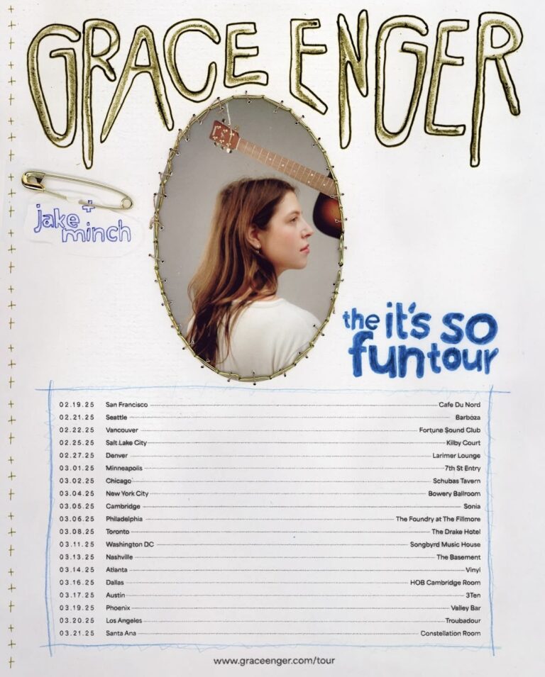 Grace Enger is going on the road for her very first headline tour