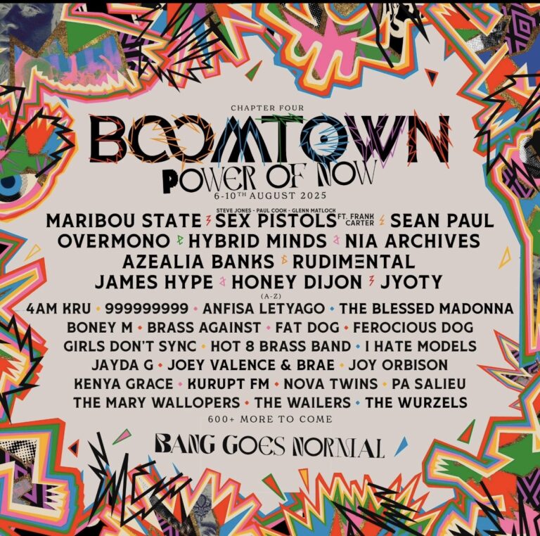 Boomtown: Power of Now Chapter 4 has announced their 2025 lineup