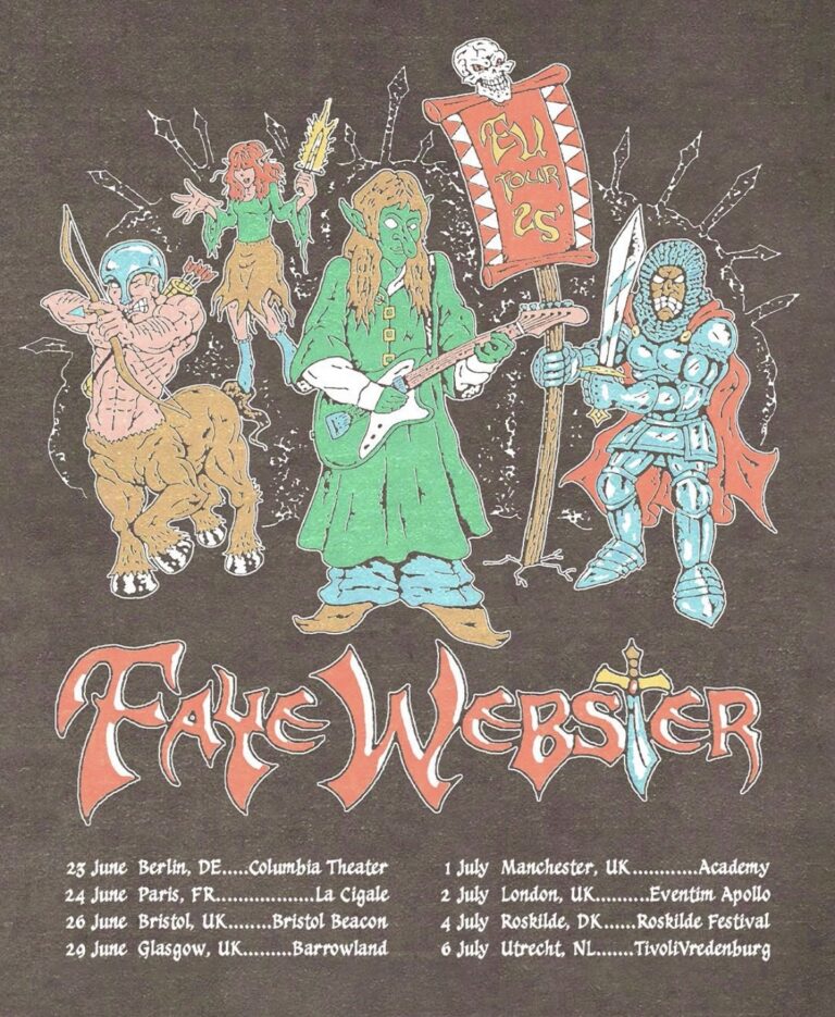 Faye Webster has announced that she will be touring Europe in Summer 2025