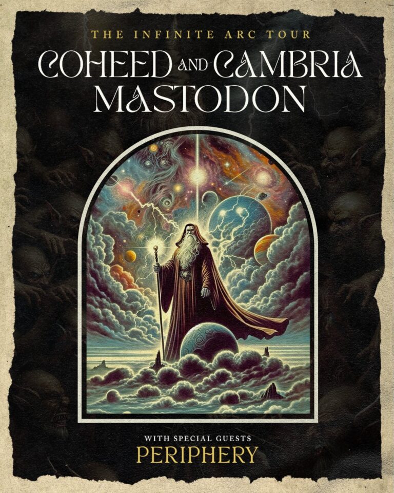 Coheed & Cambria announce co-headline tour with Mastodon