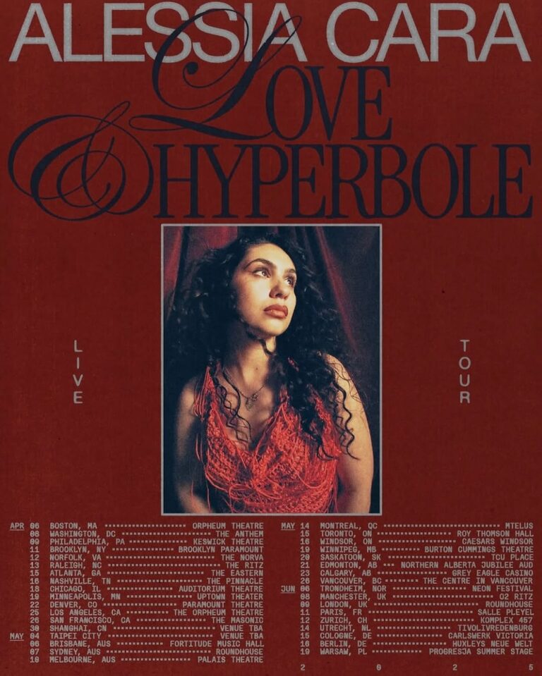 Alessia Cara announces the Love & Hyperbole Tour