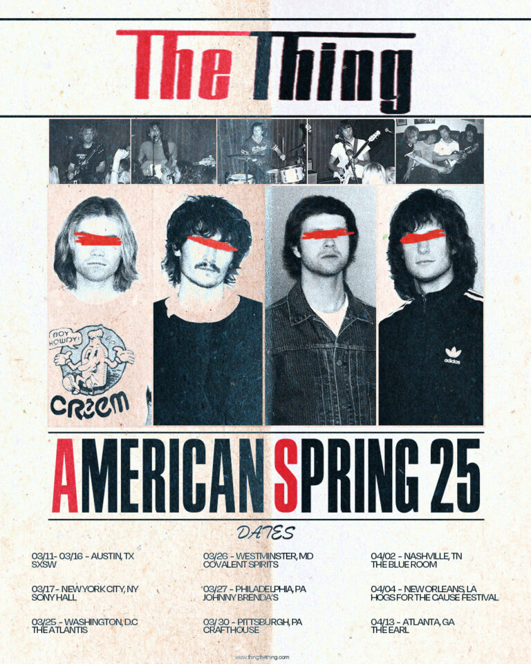 The Thing announce American and European headline tour