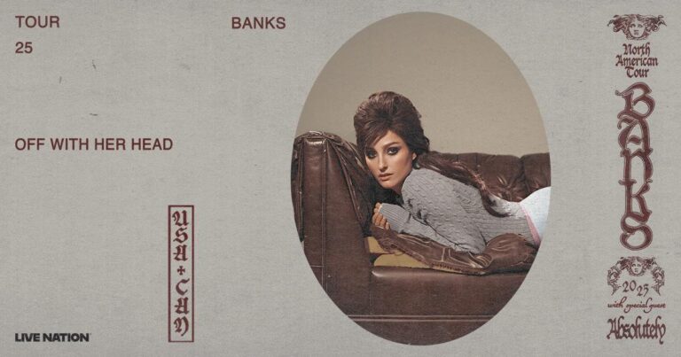 Hear BANKS’ newest album, Off With Her Head, live this June